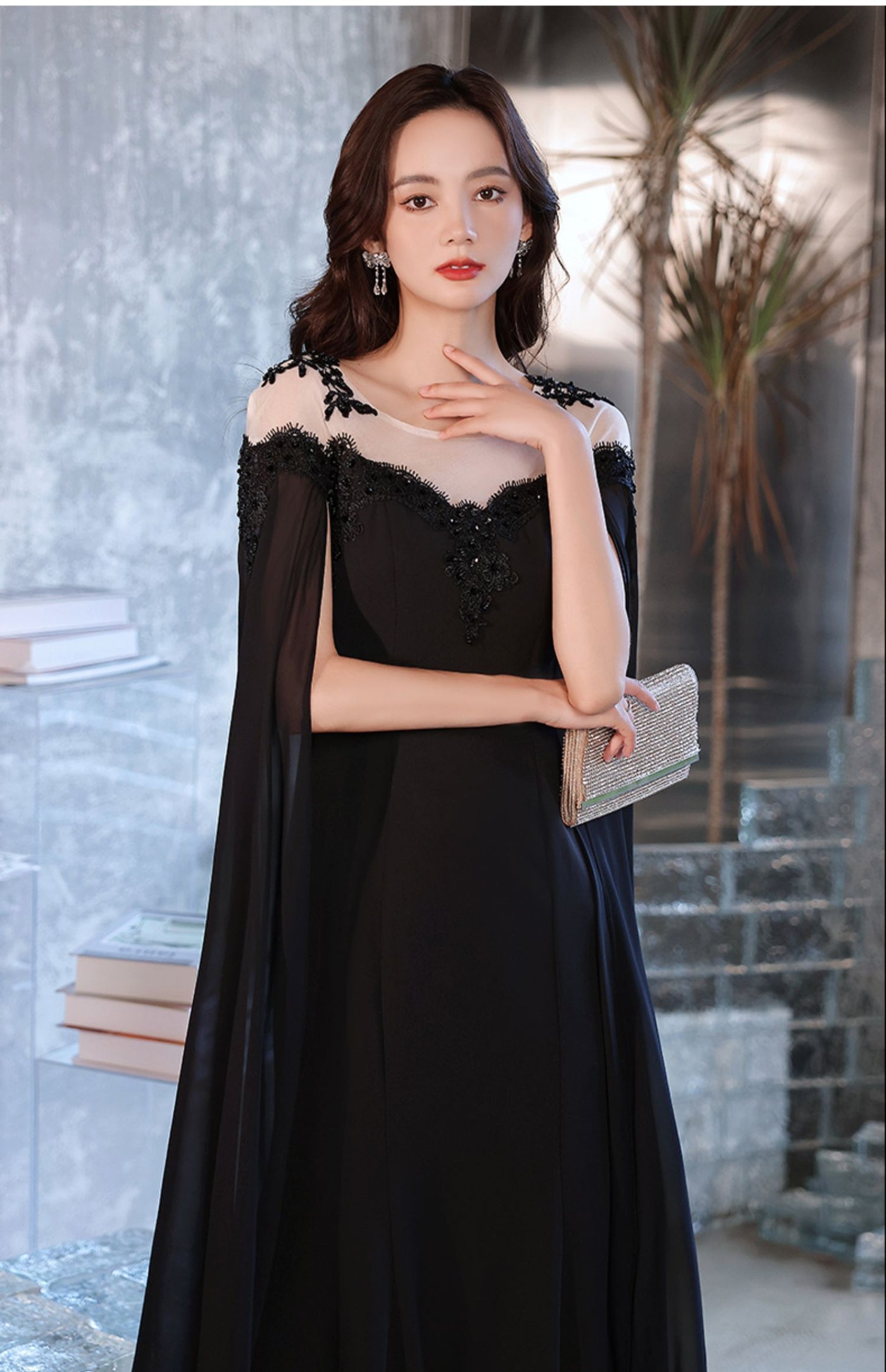 Black Evening Dress For Women With A High-end Feel - The Grace