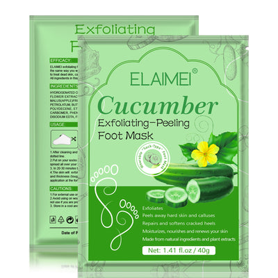 Exfoliating Foot Mask Feet Cream For Dead Skin Removal Foot Care Tool Removing Dead Skin Foot Peeling Whitening Foot - The Grace