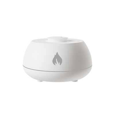 Flame Humidifier Aromatherapy Diffuser 7 Colors Light Home Air Humidifier 130ML USB Room Fragrance Essential Oil Diffuser - The Grace