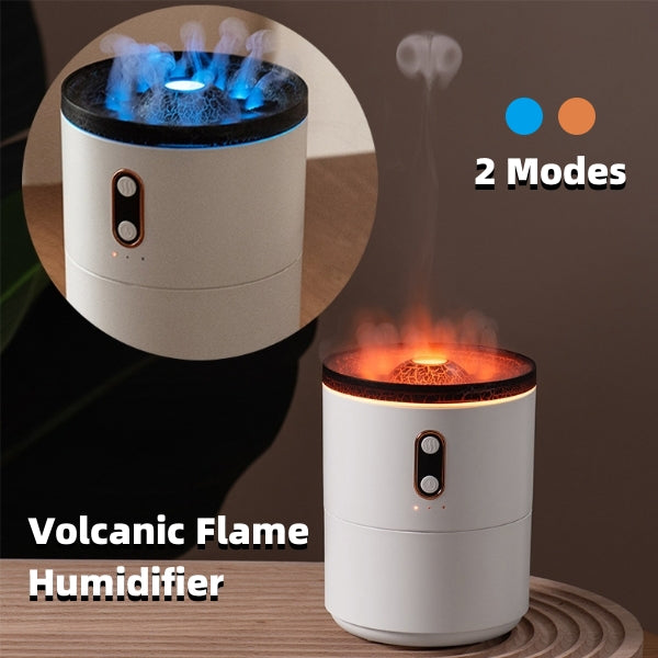 Volcanic Flame Aroma Essential Oil Diffuser USB Portable Jellyfish Air Humidifier Night Light Lamp Fragrance Humidifier - The Grace