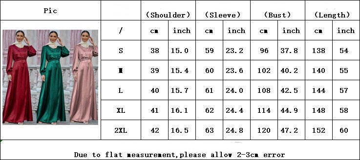 Women's Fashion Satin Waist Tie Dresses - The Grace