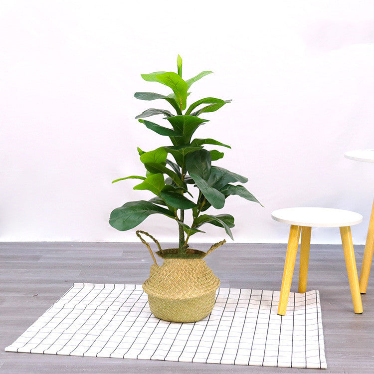 Bonsai Decorated With Fake Trees And Artificial Plants