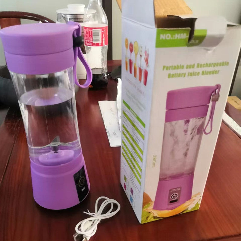 Portable Blender With USB Rechargeable Mini Kitchen Fruit Juice Mixer Home Simple Portable Electric Mini Juicer - The Grace