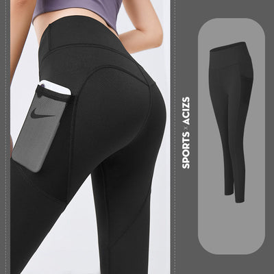 Yoga Pants Women With Pocket Leggings Sport Girl Gym Leggings Women Tummy Control Jogging Tights Female Fitness Pants - The Grace