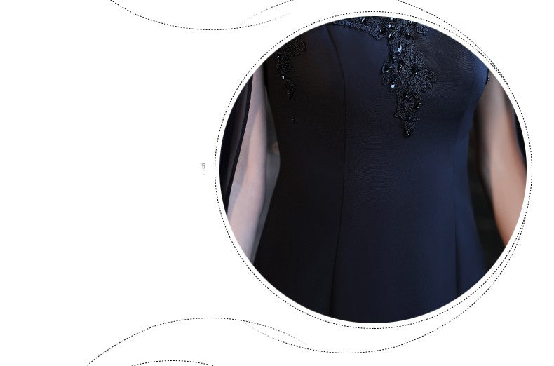 Black Evening Dress For Women With A High-end Feel - The Grace