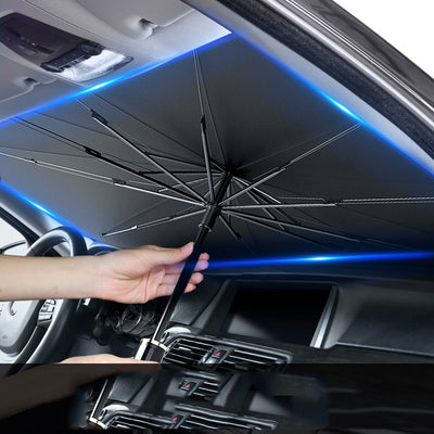 Foldable Car Windshield Sunshade UV Heat Block Umbrella - The Grace