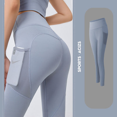 Yoga Pants Women With Pocket Leggings Sport Girl Gym Leggings Women Tummy Control Jogging Tights Female Fitness Pants - The Grace