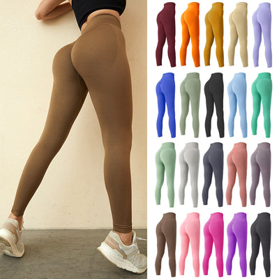 Seamless Leggings Yoga Pants Tummy Control Workout Running Yoga Leggings For Women - The Grace