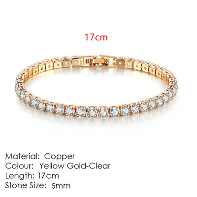 Fashion Multicolor Tennis Bracelet for Women