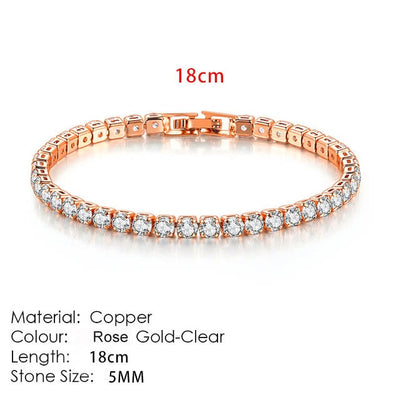 Fashion Multicolor Tennis Bracelet for Women