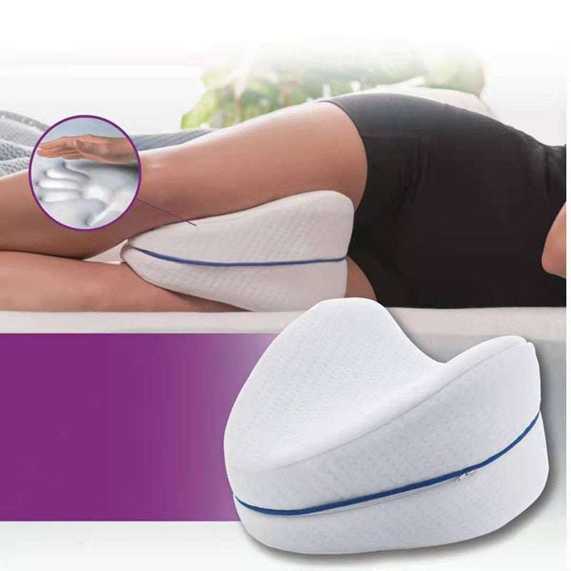 Back Hip Body Joint Pain Relief Thigh Leg Pad Cushion Home Memory Foam Memory Cotton Leg Pillow Sleeping Orthopedic Sciatica - The Grace